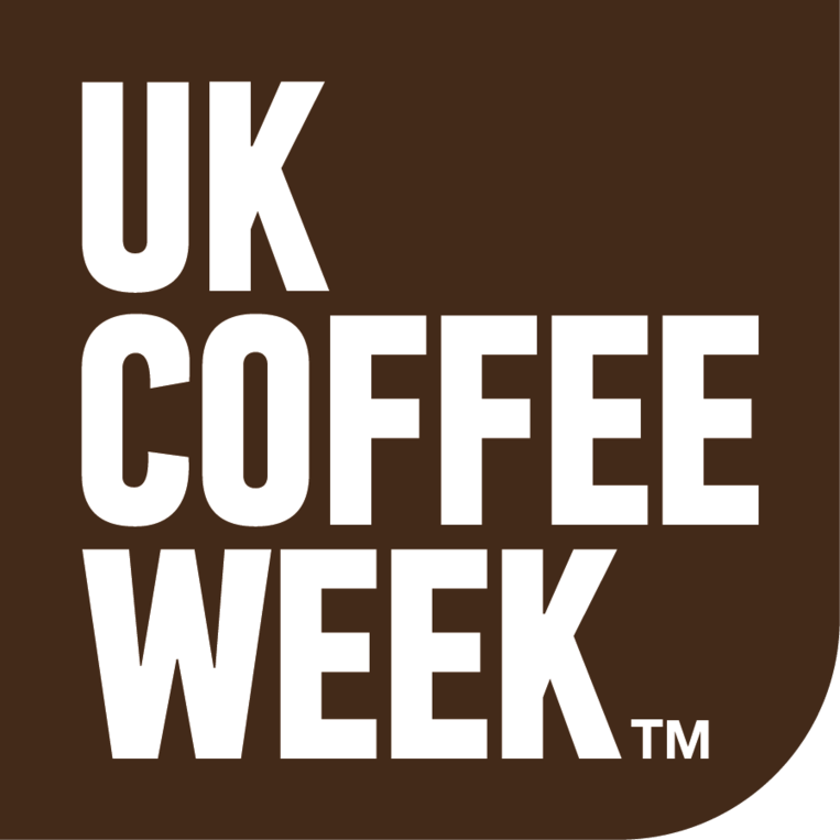 Photo showing the UK Coffee Week logo.